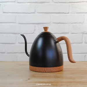 Brewista Variable Temperature Electic Kettle. Gooseneck Spout for Easy Pour and Wood Effect Handle