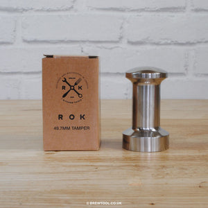 Stainless Steel ROK Tamper for Portafilter and Box