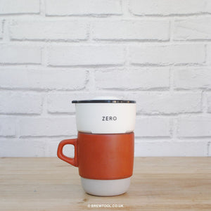 Trinity Zero Coffee Press White Espresso on Mug