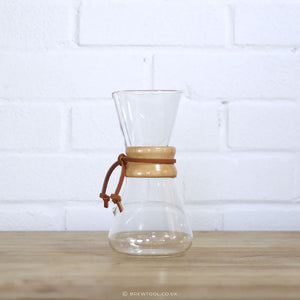 Chemex Classic 3-cup for Drip Coffee with Wooden Handle